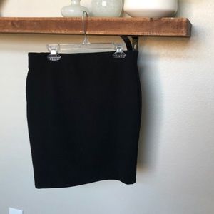 Ann Taylor Loft Black Business Skirt